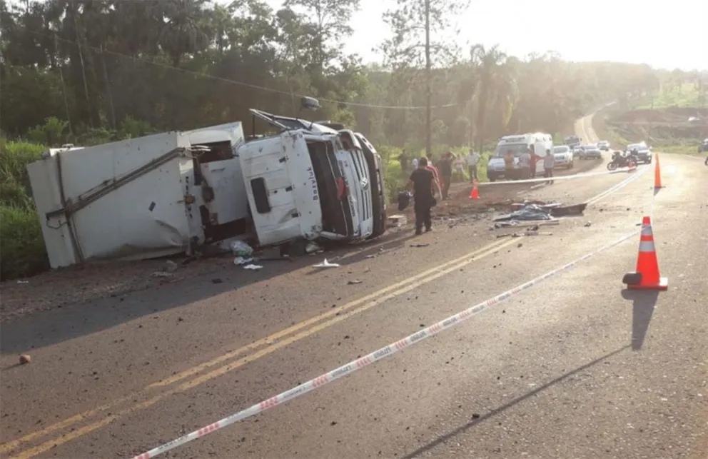 Eldorado: pintarán una estrella amarilla en memoria de Héctor Fernández, recolector que falleció en el vuelco de la Ruta 17 2
